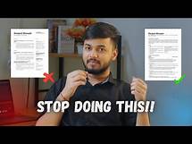 Video thumbnail for ATS‑Proof Fresher Resume (FREE Template) | Step‑by‑Step 2025 Guide