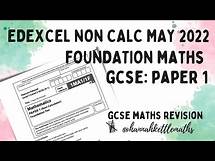 Video thumbnail for Edexcel May 2022 Foundation GCSE Maths Past Paper Walkthrough 1MA1/1F | GCSE Maths Revision