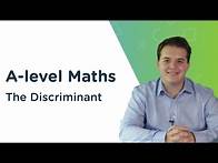 Video thumbnail for The Discriminant | A-level Maths | OCR, AQA, Edexcel