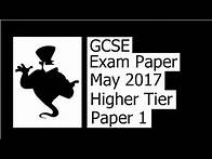 Video thumbnail for May 2017 1H Exam Paper Walkthrough