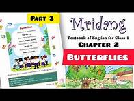 Video thumbnail for Butterflies poem - The cap seller and the monkeys - Mridang class 1 - worksheet - new NCERT