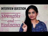 Video thumbnail for Interview Question: Strengths & Weaknesses | How To Answer | Job Interview