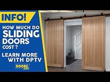 Video thumbnail for How Much Do Sliding Doors Cost - Doors Plus