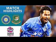 Video thumbnail for 3 Wickets In Crazy Final Over! | India vs Bangladesh | ICC Men's #WT20 2016 - Highlights