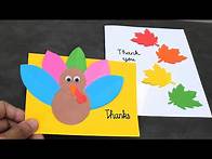 Video thumbnail for Thanksgiving card | Easy diy handmade cards