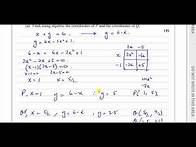 Video thumbnail for WMA11/01 (Edexcel) IAL P1 January 2022 Q4 Quadratics, Inequalities & Regions