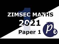 Video thumbnail for ZIMSEC O'Level Maths| November 2021 Paper 1| Part 1