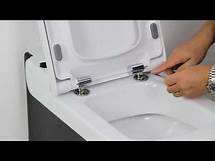 Video thumbnail for How to install a soft-close toilet seat