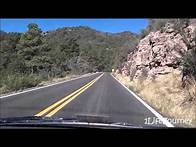 Video thumbnail for Driving Arizona Route 89A - Timelapse - Cottonwood - Jerome - Over the mountain to Prescott Valley