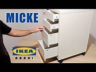 Video thumbnail for IKEA MICKE Drawer Unit Assembly - Office Drawer Unit