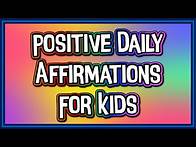 Video thumbnail for 28 Positive Affirmations for Kids Confidence and Self-Esteem | #affirmations #dailyaffirmations