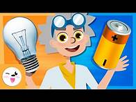 Video thumbnail for ELECTRICITY for kids ⚡ What is electricity? 🔋 Types of Electricity 💡 Compilation