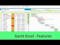 Video thumbnail for Gantt Excel - Features - The Ultimate Project Management Tool in Excel!