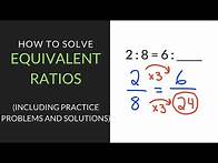 Video thumbnail for What are Equivalent Ratios? | 6th Grade | Mathcation.com