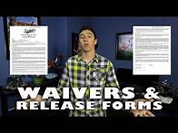 Video thumbnail for Waivers and Release Forms!