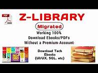 Video thumbnail for How to Download Ebooks/PDF from Z-library for Free Without a Premium Account (new website)