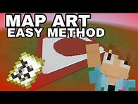 Video thumbnail for HOW TO MAKE EASY MAP ART OF ANYTHING IN MINECRAFT!!!! EASY METHOD