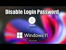Video thumbnail for How to Login Without Password or PIN in Windows 11 Lock Screen