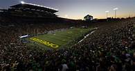 Video thumbnail for College football's 25 highest stadium attendance rates during 2024 regular season