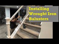 Video thumbnail for How to Install Wrought Iron Balusters