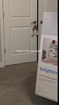 Video thumbnail for Brightroom Wire 4 Drawer Organizer from Target for Closet Organization