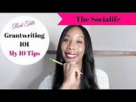 Video thumbnail for Grant writing for nonprofits 101. 10 things you should know before you get started!