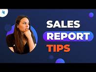 Video thumbnail for Sales Analytics Tips: How to Write a Monthly Sales Report