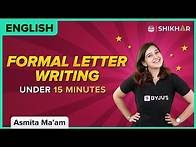 Video thumbnail for Formal Letter Writing in Under 15 Minutes | English | BYJU'S