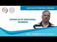 Video thumbnail for Examples of Irrational numbers