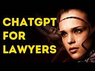 Video thumbnail for ChatGPT For Lawyers: 101 Disruptive ChatGPT Prompts For Lawyers