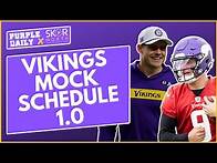 Video thumbnail for Picking Minnesota Vikings wins on the 2025 schedule 1.0
