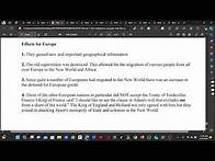 Video thumbnail for CSEC HISTORY PAPER 2 FOR MAY/JUNE 2024 THEME: "The Indigenous people and the Europeans" Part 1