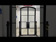 Video thumbnail for Beautiful Steel French Door (Interior Door) Arch Top, Home Renovation Project in California 🇺🇸