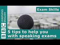 Video thumbnail for 5 tips to help you with speaking exams: Exam Skills