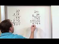 Video thumbnail for Lesson 10 - Word Problems Multiplying Whole Numbers (5th Grade Math)
