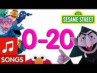 Video thumbnail for Sesame Street: 0-20 Counting Songs! | Number of the Day Compilation