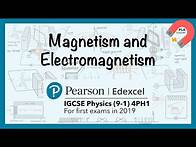 Video thumbnail for Edexcel IGCSE Physics (9-1) Unit 6 Magnetism and electromagnetism revision (4PH1) (Linear)