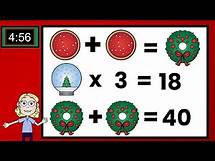Video thumbnail for Christmas Brain Teaser | Christmas Math Video for Kids