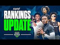 Video thumbnail for College Football Recruiting Show: 2025 Player Rankings UPDATE | Who Will Be No. 1? | NEW FIVE-STARS