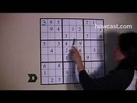 Video thumbnail for How to Solve a Sudoku Game