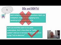 Video thumbnail for Revise Edexcel GCSE English Language Paper 2 - Question 7