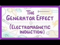 Video thumbnail for GCSE Physics - Generator Effect / Electromagnetic Induction