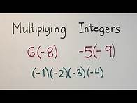 Video thumbnail for How to Multiply Integers? Operation on Integers - Grade 7 First Quarter