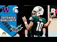 Video thumbnail for Washington vs. Michigan State | EXTENDED HIGHLIGHTS | 9/16/2023 | NBC Sports