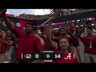 Video thumbnail for Replaying the 2024 Alabama Football Season: Week 10 vs. Missouri
