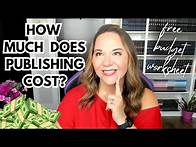 Video thumbnail for How Much Does It Cost To Self Publish A Book? 📖💻 FREE BUDGET WORKSHEET!