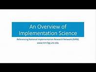 Video thumbnail for Implementation Science Introduction
