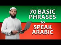 Video thumbnail for Arabic Conversation for Beginners | 70 Basic Arabic Phrases To Know
