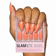 Video thumbnail for Glamnetic Press On Nails - Soft Tangerine | Medium Almond Orange, Glossy Bright Fake Nails, Reusable Spring Nails | 15 Sizes - 30 Nail Kit with Glue