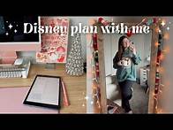 Video thumbnail for planning a Disney World trip🎄✨ digital planning for a Christmas Disney trip!